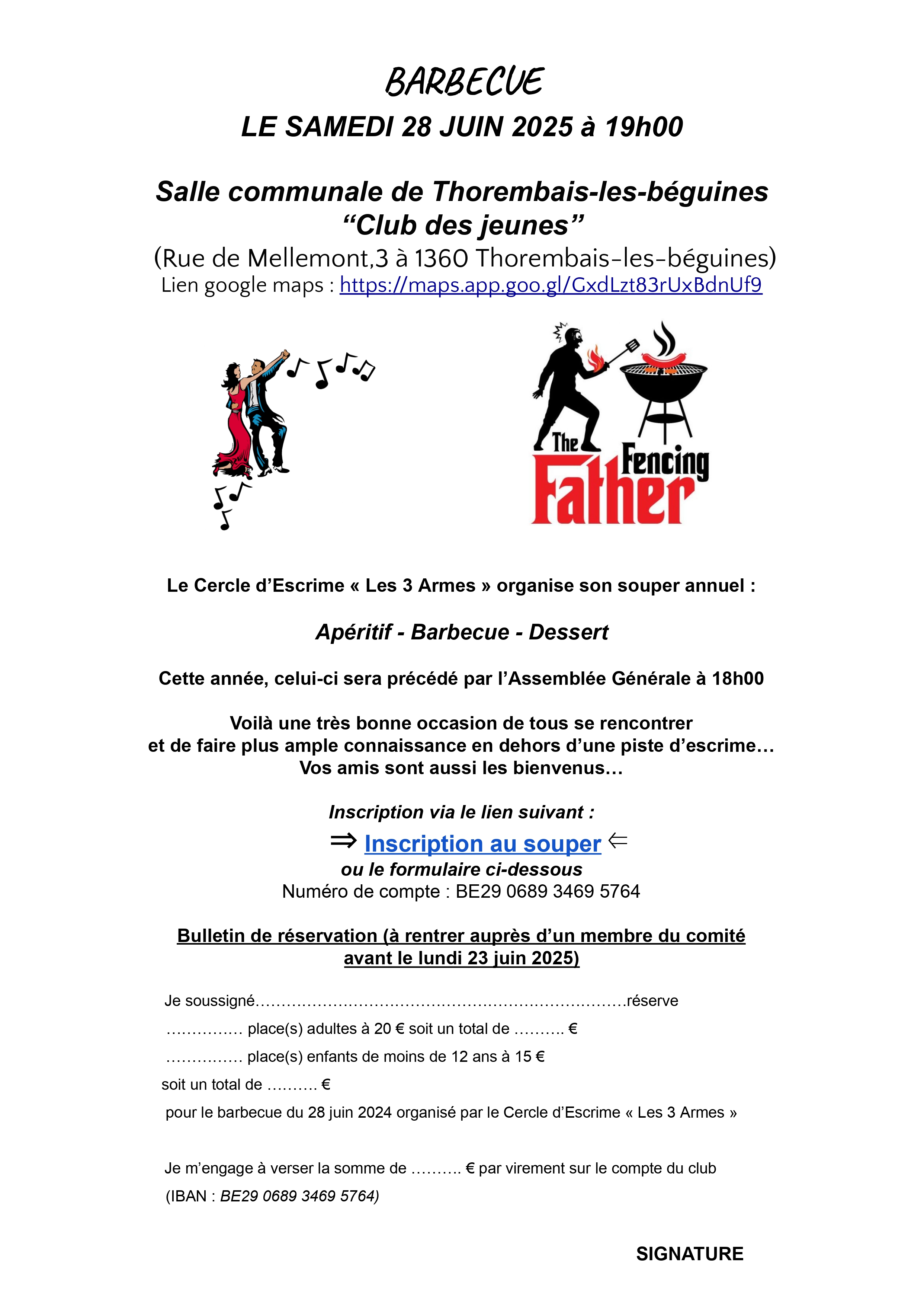 Invitation Barbecue